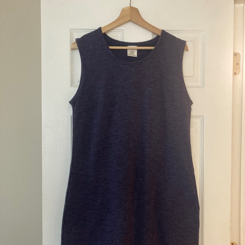 Serra Women's Soft Casual Dress Blue Medium